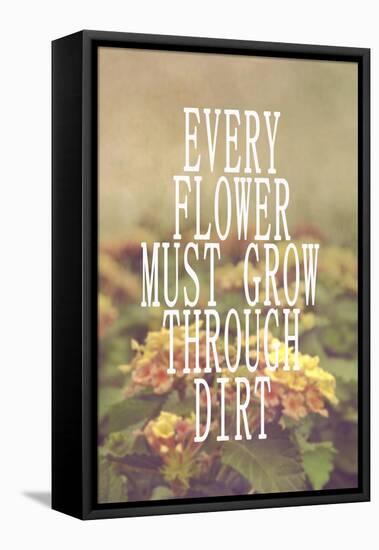 Every Flower-Vintage Skies-Framed Stretched Canvas