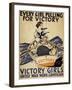 Every Girl Pulling for Victory-null-Framed Giclee Print