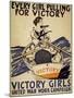 Every Girl Pulling for Victory-null-Mounted Giclee Print