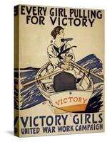 Every Girl Pulling for Victory-null-Stretched Canvas