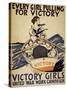 Every Girl Pulling for Victory-null-Stretched Canvas