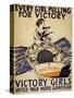 Every Girl Pulling for Victory-null-Stretched Canvas