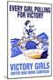 Every Girl Pulling for Victory-Edward Penfield-Mounted Art Print