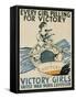 Every Girl Pulling for Victory-Edward Penfield-Framed Stretched Canvas