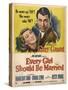 Every Girl Should Be Married, 1948, Directed by Don Hartman-null-Stretched Canvas