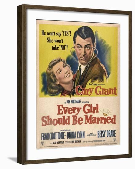 Every Girl Should Be Married, 1948, Directed by Don Hartman-null-Framed Giclee Print