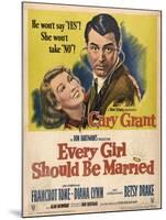 Every Girl Should Be Married, 1948, Directed by Don Hartman-null-Mounted Giclee Print