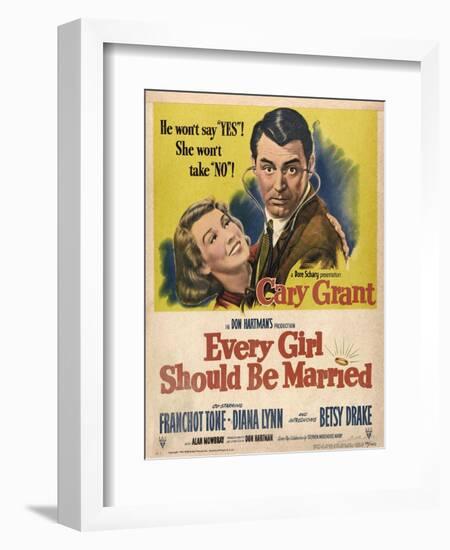 Every Girl Should Be Married, 1948, Directed by Don Hartman-null-Framed Giclee Print