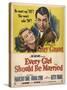 Every Girl Should Be Married, 1948, Directed by Don Hartman-null-Stretched Canvas