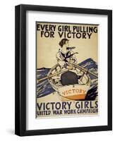 Every Girl-Vintage Apple Collection-Framed Giclee Print