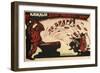 Every Hammer Blow Is a Blow to Enemy!, 1920-Viktor Nikolaevich Deni-Framed Giclee Print