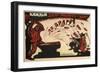 Every Hammer Blow Is a Blow to Enemy!, 1920-Viktor Nikolaevich Deni-Framed Giclee Print