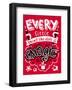 Every Little Thing She Does Is Magic - Tommy Human Cartoon Print-Tommy Human-Framed Art Print