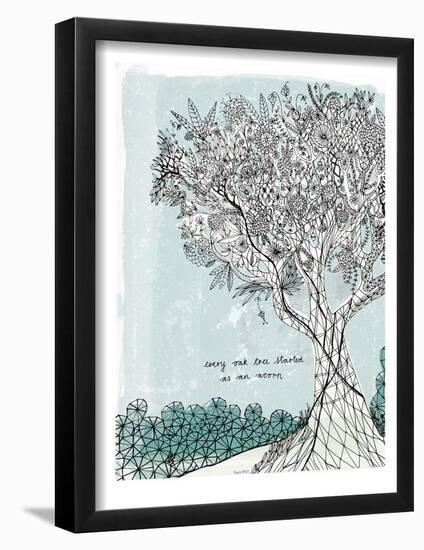Every Oak Tree-Paula Mills-Framed Art Print