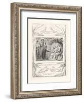 Every One also Gave Him a Piece of Money, 1825-William Blake-Framed Giclee Print