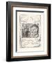 Every One also Gave Him a Piece of Money, 1825-William Blake-Framed Giclee Print