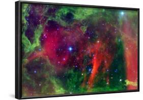 Every Rose has a Thorn Nebula Space Photo Art Poster Print-null-Framed Poster