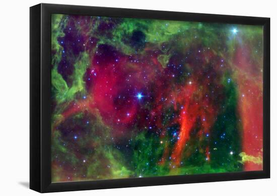 Every Rose has a Thorn Nebula Space Photo Art Poster Print-null-Framed Poster