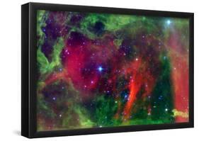 Every Rose has a Thorn Nebula Space Photo Art Poster Print-null-Framed Poster