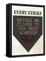 Every Strike-Kimberly Allen-Framed Stretched Canvas