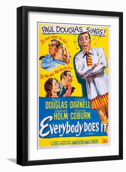 Everybody Does It-null-Framed Art Print