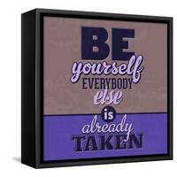 Everybody Else Is Already Taken 1-Lorand Okos-Framed Stretched Canvas