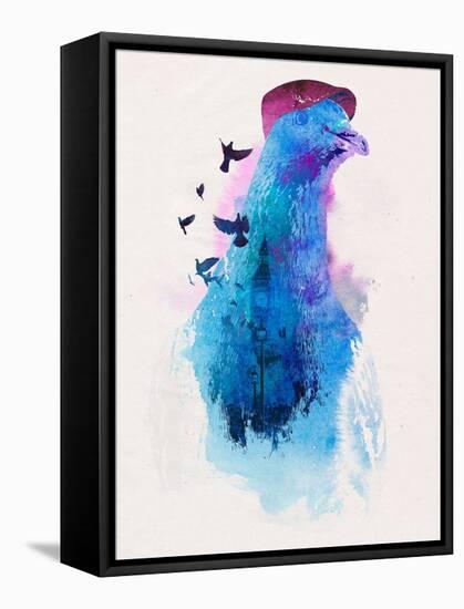 Everybody Flies to London-Robert Farkas-Framed Stretched Canvas