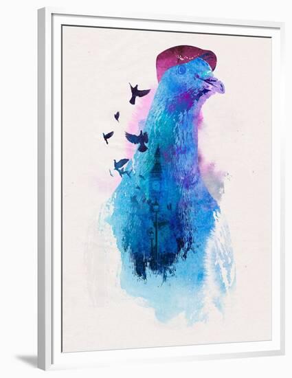 Everybody Flies to London-Robert Farkas-Framed Premium Giclee Print