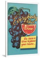 Everybody Likes Wine-null-Framed Art Print