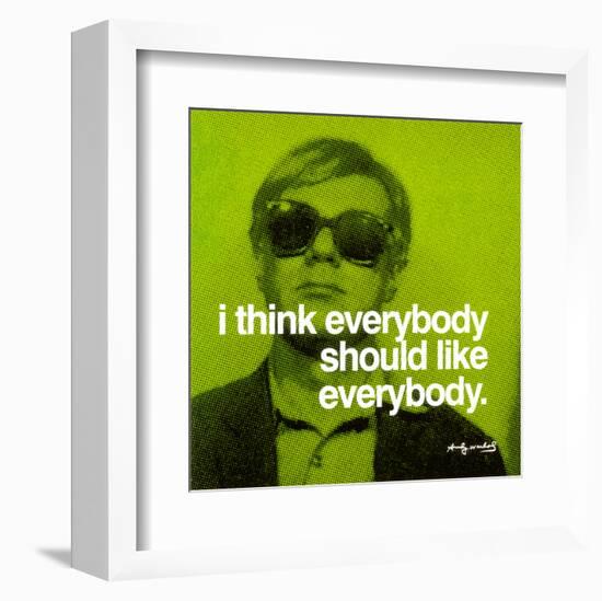 Everybody-null-Framed Art Print