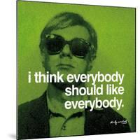 Everybody-null-Mounted Giclee Print
