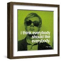 Everybody-null-Framed Art Print