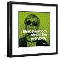 Everybody-null-Framed Art Print