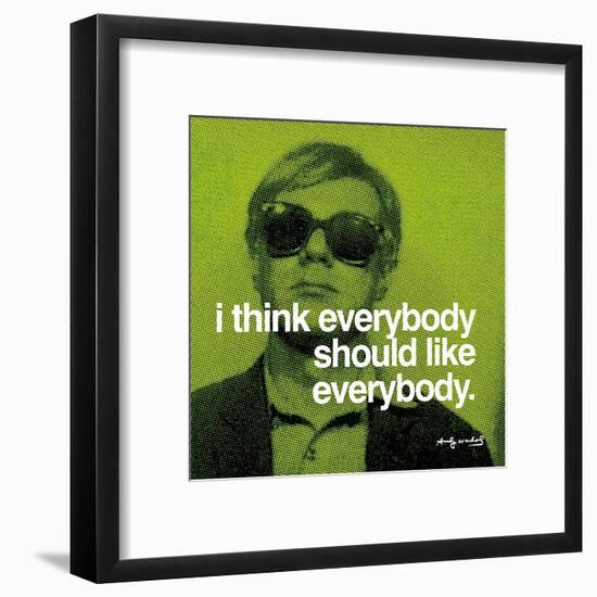 Everybody-null-Framed Art Print
