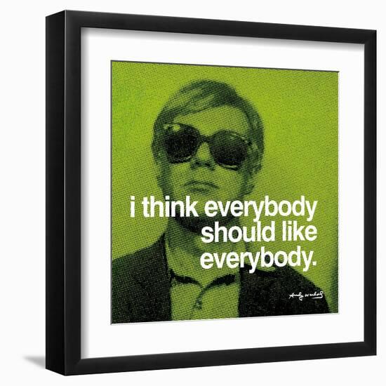 Everybody-null-Framed Art Print