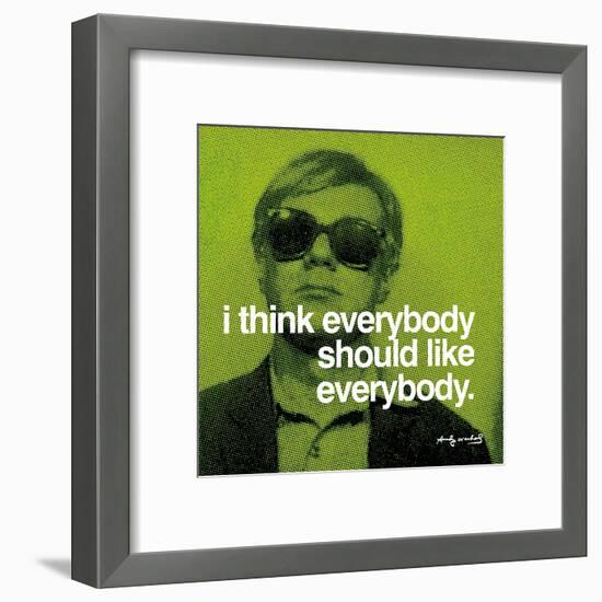 Everybody-null-Framed Art Print