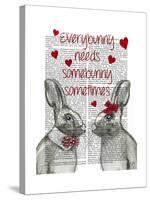 Everybunny-Fab Funky-Stretched Canvas