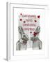 Everybunny-Fab Funky-Framed Art Print