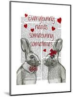 Everybunny-Fab Funky-Mounted Art Print