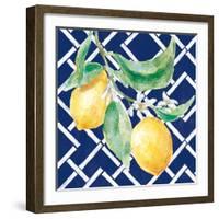 Everyday Chinoiserie Lemons I-Mary Urban-Framed Art Print