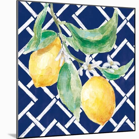 Everyday Chinoiserie Lemons I-Mary Urban-Mounted Art Print