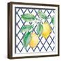 Everyday Chinoiserie Lemons II-Mary Urban-Framed Art Print