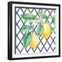 Everyday Chinoiserie Lemons II-Mary Urban-Framed Art Print