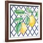 Everyday Chinoiserie Lemons II-Mary Urban-Framed Art Print