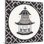 Everyday Chinoiserie VII BW-Mary Urban-Mounted Art Print