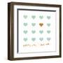 Everyday I Love You-Shelley Lake-Framed Art Print