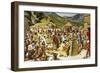 Everyday Life in an Inca Community-Mike White-Framed Giclee Print