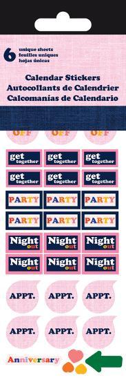Calendar Stickers, , large