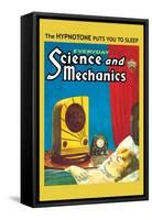Everyday Science and Mechanics: The Hypnotone Puts You to Sleep-null-Framed Stretched Canvas
