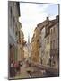 Everyday Street Scene-Eduard Gaertner-Mounted Giclee Print